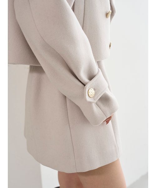 ビッグカラーショートコート（ピーコート）｜SNIDEL（スナイデル）の