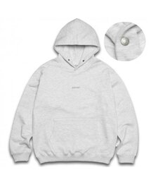 DIAFVINE（ディアフバイン）の「DV22STP.665 LOGO EMB COMBED YARN HOODIE -White Oatmeal-（パーカー）」