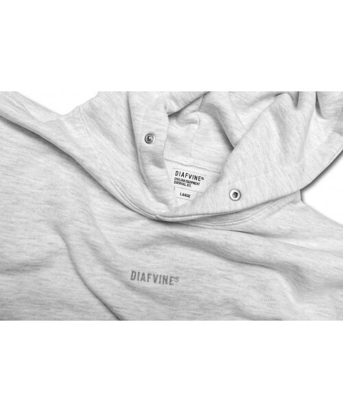 DIAFVINE(ディアフバイン)の「DV22STP.665 LOGO EMB COMBED YARN HOODIE -White Oatmeal-(パーカー・メンズ・その他・XX-LARGE/LARGE/X-LARGE)」の5枚目の写真