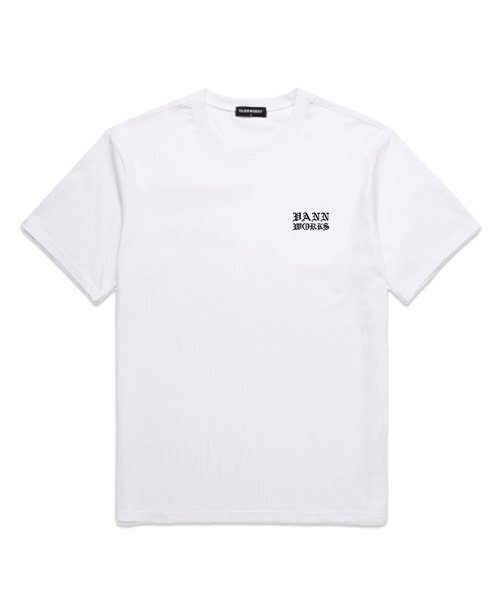 VANNWORKS(バンワークス)の「FLOWER ARCH オーバーサイズ 半袖Tシャツ (VS0051) ホワイト/ブラック(Tシャツ/カットソー・レディース・その他・MEDIUM/SMALL/X-LARGE/XX-LARGE/LARGE)」の2枚目の写真
