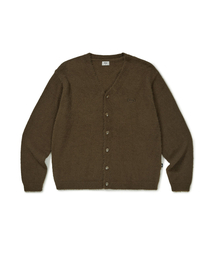 [Mmlg] MENDED PLAY CARDIGAN (BROWN)