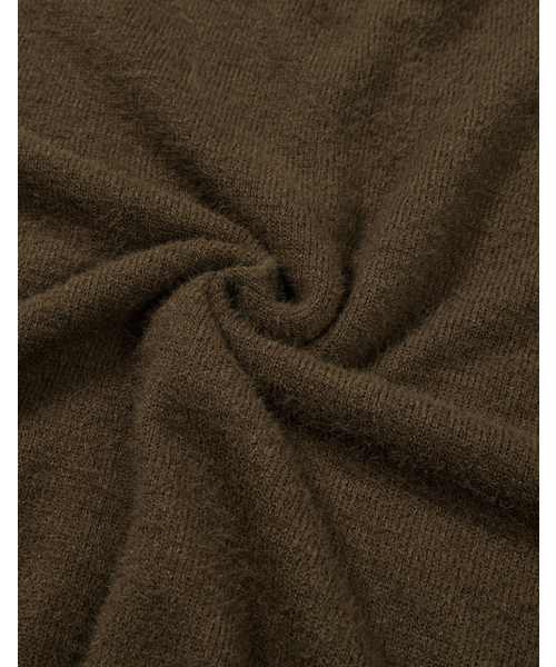 MMLG（エムエムエルジー）の「[Mmlg] MENDED PLAY CARDIGAN (BROWN)（カーディガン/ボレロ・レディース・その他・MEDIUM/LARGE/X-LARGE/SMALL）」の6枚目の写真