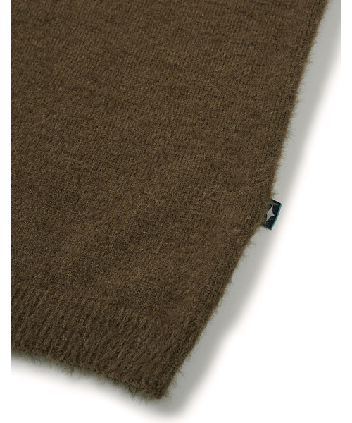 MMLG（エムエムエルジー）の「[Mmlg] MENDED PLAY CARDIGAN (BROWN)（カーディガン/ボレロ・レディース・その他・MEDIUM/LARGE/X-LARGE/SMALL）」の7枚目の写真