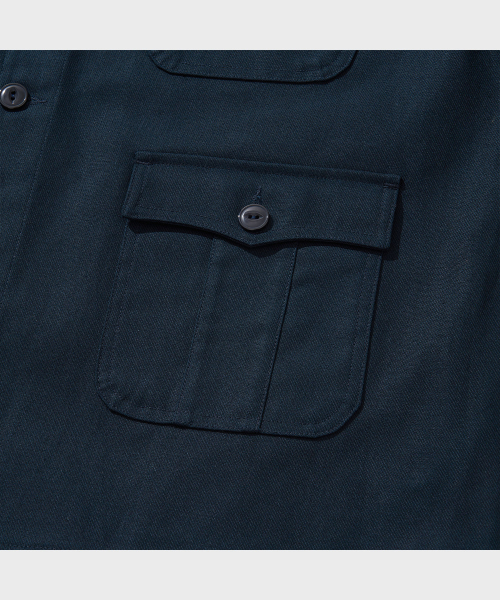 VDR（ブイディアール）の「SHERIFF JACKET [Sailor Blue]（ミリタリージャケット・メンズ・その他・MEDIUM/LARGE/X-LARGE）」の4枚目の写真