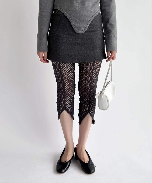 新品未使用【pan】schönherr flannel mini skirt schönherr flannel mini skirt – pan（パン）