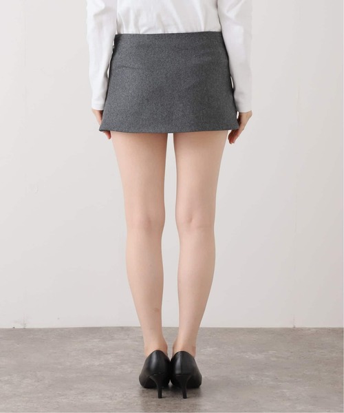 EDIT. FOR LULU(エディットフォールル)の「《追加》【PAN/パン】SCHONHERR FLANNEL MINI SKIRT(スカート・レディース・ブラウン/チャコールグレー・FREE)」の22枚目の写真