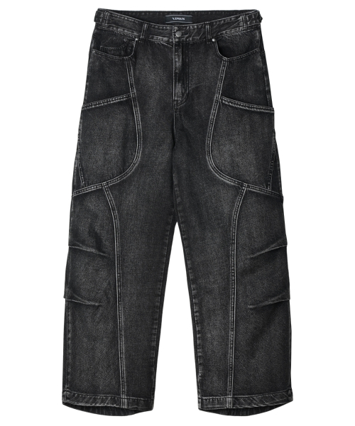 Dimension Denim Pants Black（デニムパンツ）｜IDWS