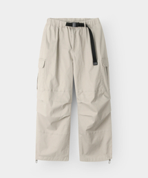 INDUST（インダスト）の「Belted Cargo Wide Parachute Pants_Beige（その他パンツ・レディース）」