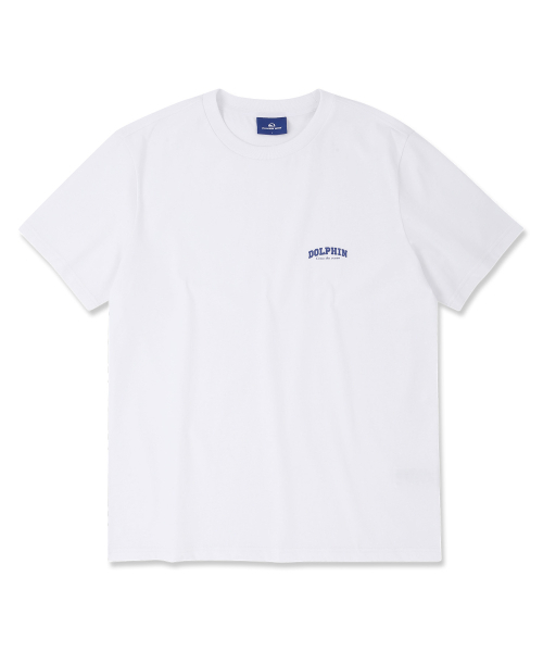 DOLPHIN WAVE APPAREL（ドルフィンウェーブアパレル）の「[2パック]ドルフィンアーチロゴTシャツ ホワイト ライトカーキ（Tシャツ/カットソー・メンズ・その他・MEDIUM/LARGE）」の6枚目の写真