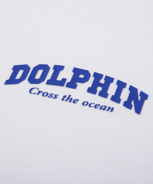 DOLPHIN WAVE APPAREL（ドルフィンウェーブアパレル）の「[2パック]ドルフィンアーチロゴTシャツ ホワイト ライトカーキ（Tシャツ/カットソー・メンズ・その他・MEDIUM/LARGE）」の9枚目の写真