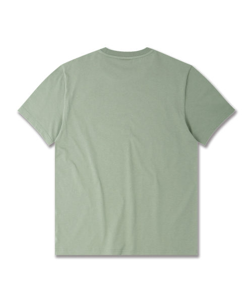 DOLPHIN WAVE APPAREL（ドルフィンウェーブアパレル）の「[2パック]ドルフィンアーチロゴTシャツ ホワイト ライトカーキ（Tシャツ/カットソー・メンズ・その他・MEDIUM/LARGE）」の12枚目の写真