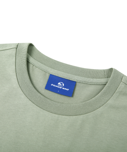 DOLPHIN WAVE APPAREL（ドルフィンウェーブアパレル）の「[2パック]ドルフィンアーチロゴTシャツ ホワイト ライトカーキ（Tシャツ/カットソー・メンズ・その他・MEDIUM/LARGE）」の14枚目の写真