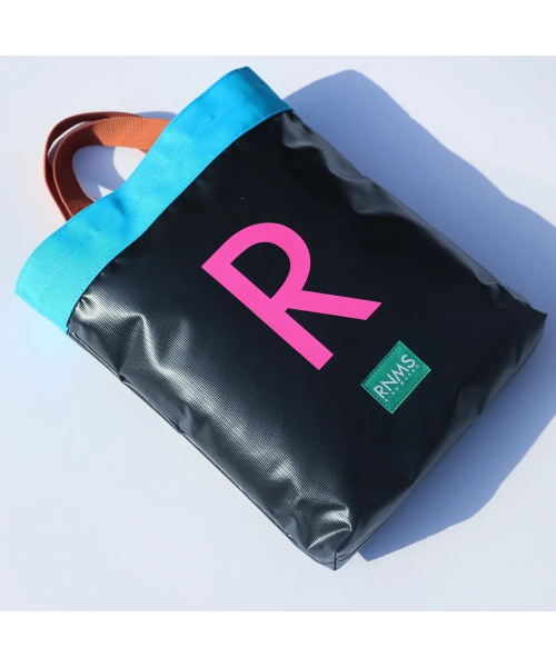 RNMS(アールエヌエムエス)の「R TOTEBAG ブロック4(トートバッグ・メンズ・ブラック/パープル/グレー/レッド/イエロー/オレンジ/ブルー/マジェンタ/サファリグリーン/その他・FREE)」の13枚目の写真