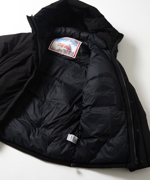 FIRST DOWN（ファーストダウン）の「FIRST DOWN/ファーストダウン 別注 パネルショートダウン（ダウンジャケット/コート・メンズ・ブラウン/ブラック/チャコールグレー・LARGE/MEDIUM/SMALL）」の17枚目の写真