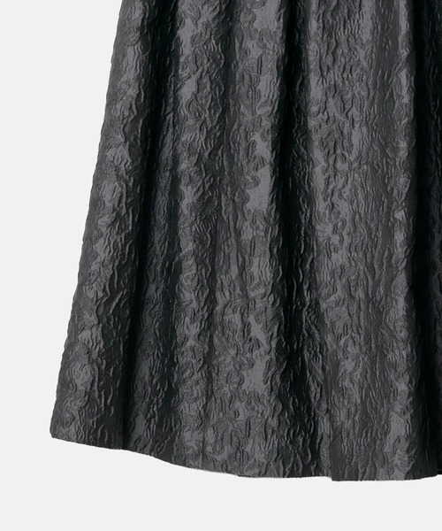 LE CIEL BLEU（ルシェルブルー）の「ジャカードフリルスカート / Jacquard Full Skirt（スカート・レディース・ライトグレー/ブラック・40/38/36/34）」の18枚目の写真