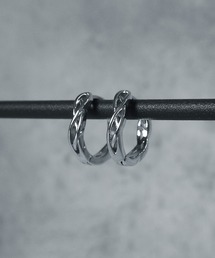 ARROWM ウェーブフープピアス 両耳