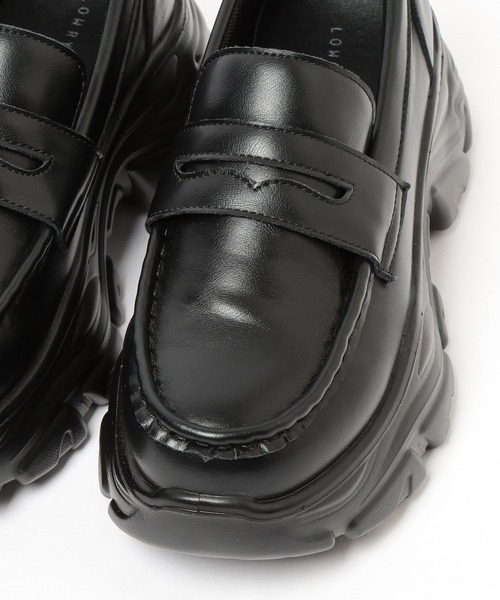 LOWRYS FARM(ローリーズファーム)の「ボリュームローファー 634544(ローファー・レディース・ブラック/ブラウン/ブラウン系その他3・MEDIUM/LARGE)」の10枚目の写真