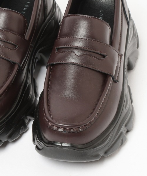 LOWRYS FARM(ローリーズファーム)の「ボリュームローファー 634544(ローファー・レディース・ブラック/ブラウン/ブラウン系その他3・MEDIUM/LARGE)」の11枚目の写真