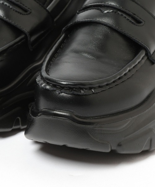 LOWRYS FARM(ローリーズファーム)の「ボリュームローファー 634544(ローファー・レディース・ブラック/ブラウン/ブラウン系その他3・MEDIUM/LARGE)」の12枚目の写真