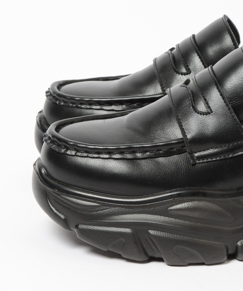 LOWRYS FARM(ローリーズファーム)の「ボリュームローファー 634544(ローファー・レディース・ブラック/ブラウン/ブラウン系その他3・MEDIUM/LARGE)」の13枚目の写真