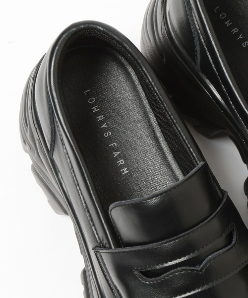 LOWRYS FARM(ローリーズファーム)の「ボリュームローファー 634544(ローファー・レディース・ブラック/ブラウン/ブラウン系その他3・MEDIUM/LARGE)」の16枚目の写真