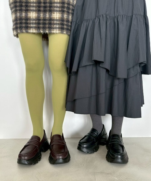 LOWRYS FARM(ローリーズファーム)の「ボリュームローファー 634544(ローファー・レディース・ブラック/ブラウン/ブラウン系その他3・MEDIUM/LARGE)」の4枚目の写真