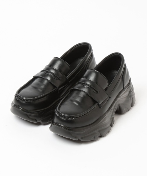 LOWRYS FARM(ローリーズファーム)の「ボリュームローファー 634544(ローファー・レディース・ブラック/ブラウン/ブラウン系その他3・MEDIUM/LARGE)」の5枚目の写真