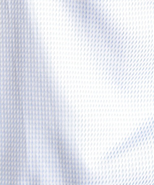 MONSIEUR NICOLE（ムッシュニコル）の「【ex/tra】MONTI クレリックドレスシャツ（ビジネスシャツ・メンズ・ブルー/サックスブルー・MEDIUM/LARGE/X-LARGE/SMALL）」の3枚目の写真