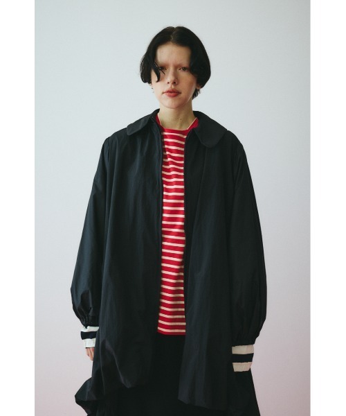 HeRIN.CYE（ヘリンドットサイ）の「Round collar balloon blouson　　ラウンドカラーバルーンブルゾン（ブルゾン・レディース・ブラック/イエロー系その他・FREE）」の7枚目の写真