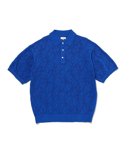 BEAMS（ビームス）の「12ゲージ メッシュポロシャツ（ポロシャツ・メンズ・ライトグレー/ロイヤルブルー・S/M/L/XL）」の13枚目の写真