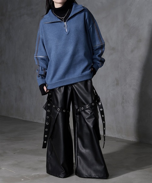Ellno Loset(エルノロゼット)の「【Ryoooコラボ】ゴウヒハトメベルトカーゴパンツ(カーゴパンツ・メンズ・ブラック・SMALL/LARGE/MEDIUM)」の12枚目の写真