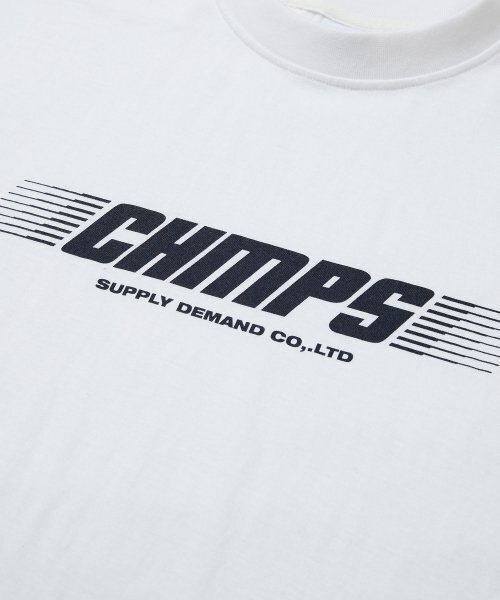 BORN CHAMPS(ボーンチャンプス)の「CHAMPS Italic Logo Long Sleeve B22FT03WH(Tシャツ/カットソー・レディース・その他・LARGE)」の4枚目の写真