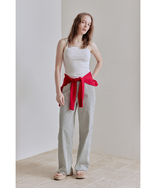 AFTERHOURS(アフターアワーズ)の「SQUARE NECK SLEEVELESS TOP (IVORY)(Tシャツ/カットソー・レディース・その他・FREE)」の5枚目の写真