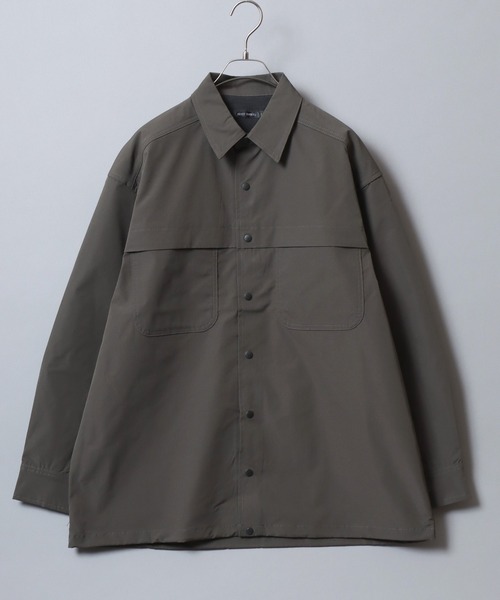 ANPAS(アンパス)の「Stretch Ripstop Fishing Shirt / リップストップ ストレッチフィッシングシャツ ライトアウター オーバーシャツ メンズ ブルゾン(シャツ/ブラウス・メンズ・ブラック/カーキ・M/L/XL)」の8枚目の写真