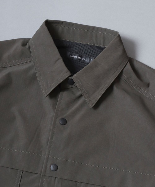ANPAS(アンパス)の「Stretch Ripstop Fishing Shirt / リップストップ ストレッチフィッシングシャツ ライトアウター オーバーシャツ メンズ ブルゾン(シャツ/ブラウス・メンズ・ブラック/カーキ・M/L/XL)」の10枚目の写真