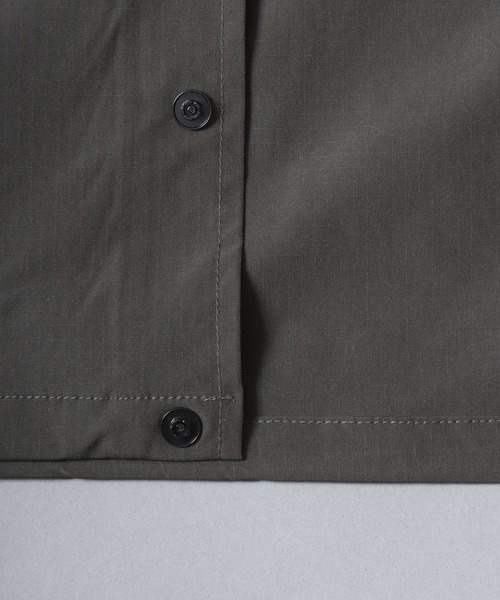 ANPAS(アンパス)の「Stretch Ripstop Fishing Shirt / リップストップ ストレッチフィッシングシャツ ライトアウター オーバーシャツ メンズ ブルゾン(シャツ/ブラウス・メンズ・ブラック/カーキ・M/L/XL)」の14枚目の写真