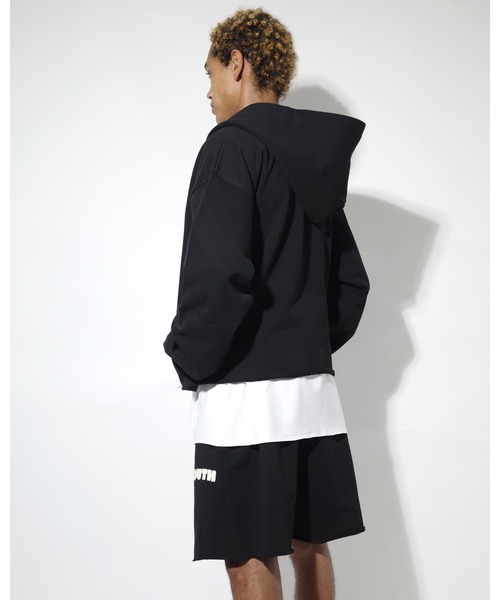 NISHIMOTO IS THE MOUTH（ニシモト イズ ザ マウス）の「WIDE ZIP SWEAT HOODIE | NISHIMOTO IS THE MOUTH（パーカー・メンズ・ホワイト/ブラック・(S/M)/L/XL）」の12枚目の写真