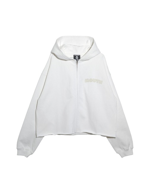 NISHIMOTO IS THE MOUTH（ニシモト イズ ザ マウス）の「WIDE ZIP SWEAT HOODIE | NISHIMOTO IS THE MOUTH（パーカー・メンズ・ホワイト/ブラック・(S/M)/L/XL）」の16枚目の写真