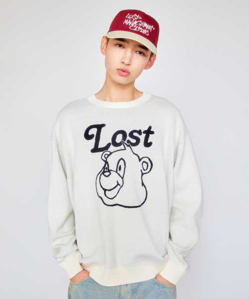 LMCの「BEAR FACE KNIT SWEATER ivory（ニット/セーター・レディース・その他・S/M/L）」の3枚目の写真
