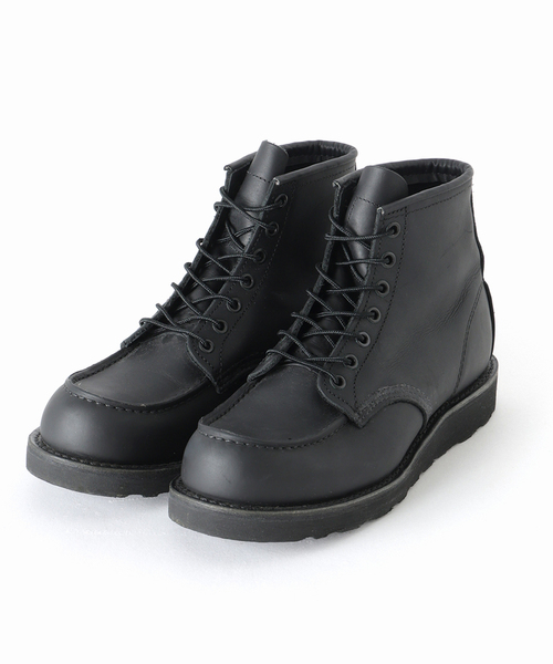 RED WING(レッドウィング)の「RED WING / レッドウイング 6-INCH CLASSIC MOC(ブーツ・メンズ・ブラック・95/90/85/80/75/70)」の1枚目の写真
