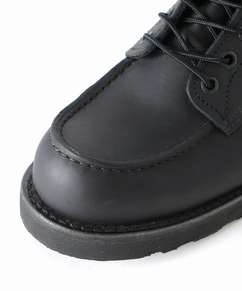 RED WING(レッドウィング)の「RED WING / レッドウイング 6-INCH CLASSIC MOC(ブーツ・メンズ・ブラック・95/90/85/80/75/70)」の2枚目の写真