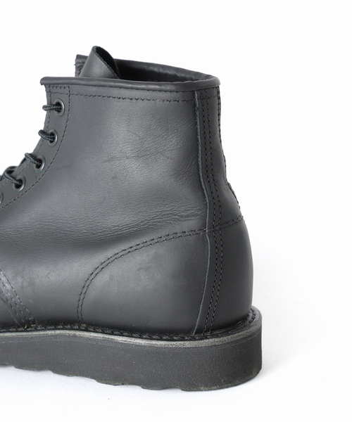 RED WING(レッドウィング)の「RED WING / レッドウイング 6-INCH CLASSIC MOC(ブーツ・メンズ・ブラック・95/90/85/80/75/70)」の4枚目の写真