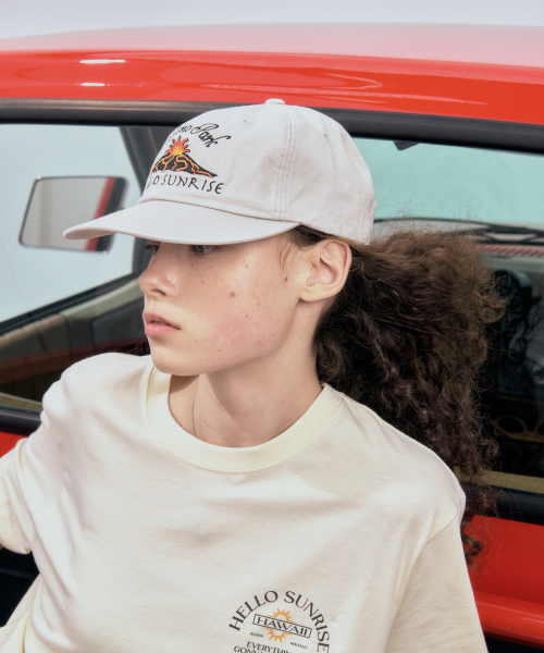 HELLO SUNRISE(ハローサンライズ)の「Volcano Logo Relaxed Fit 6P Cap_Warm Gray(キャップ・レディース・その他・OS)」の8枚目の写真
