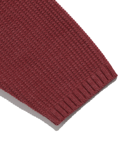 NICE GHOST CLUB（ナイスゴーストクラブ）の「FFATS POSITION KNIT_RED(NG2EFUK611A)（ニット/セーター・レディース・レッド・S/M/L）」の5枚目の写真