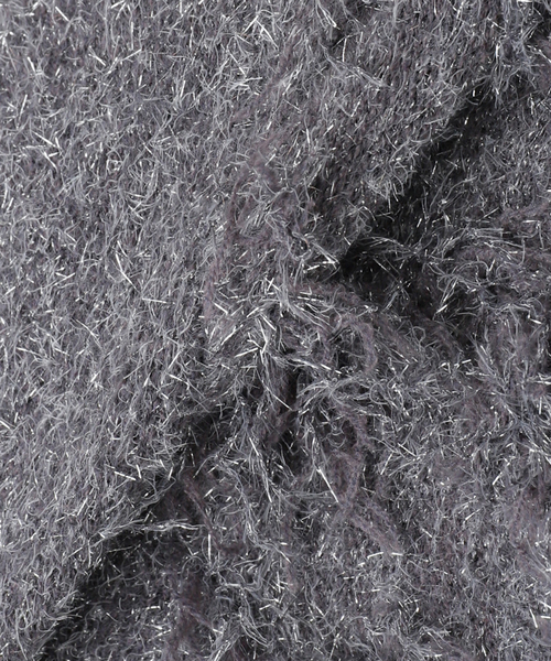 La TOTALITE（ラトータリテ）の「【洗える】ラメジャガードフリンジプルオーバー（ニット/セーター・レディース・ホワイト/グレー・FREE）」の20枚目の写真