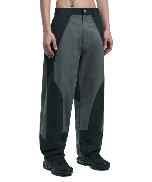 NOMANUAL(NOMANUAL)の「F.P PANTS - KHAKI GRAY(その他パンツ・レディース・その他・29inch/33inch)」の1枚目の写真
