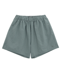 ULKIN（ウルキン）の「[ランウェイ] コットンシアサッカーショーツ_カーキ（その他パンツ）」