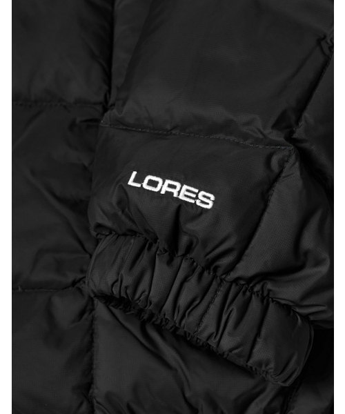 LORES(ロアス)の「Mid-Weight Down Padded Jacket - Black(ダウンジャケット/コート・レディース・その他・XL/L)」の2枚目の写真