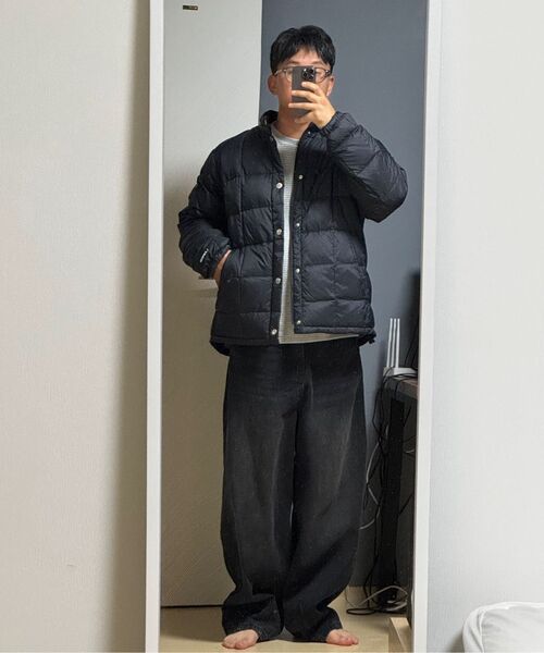 LORES(ロアス)の「Mid-Weight Down Padded Jacket - Black(ダウンジャケット/コート・レディース・その他・XL/L)」の6枚目の写真