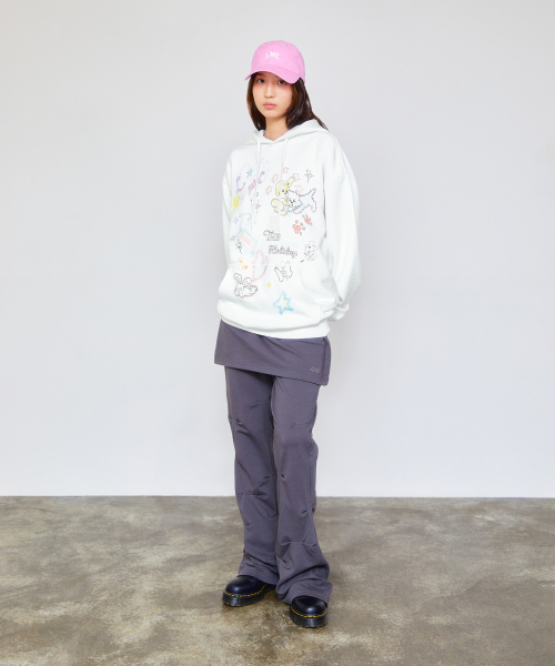 LMCの「SKETCH DOODLE HOODIE off white(パーカー・レディース・その他・XL)」の16枚目の写真